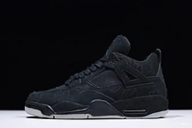 kaws Jordan 930155 4 Nike Air retro black 001 0607